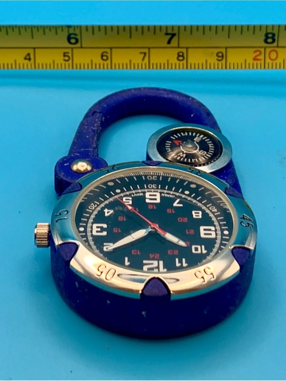 ALLUDE Men’s Women’s Unisex Belt Loop Military Field Watch Works New Batt